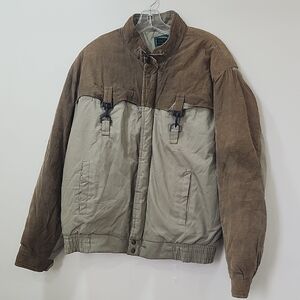 Novel Vtg Men's Two-Tone Puffer Jacket